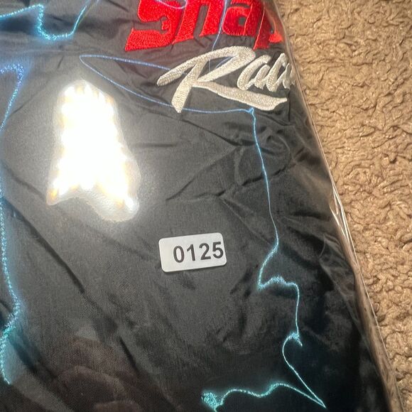 Snap On Racing Pullover Windbreaker Jacket Embroidered Black Sz XL Power Tools - Picture 7 of 7